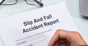 Slip and Fall Accident Report