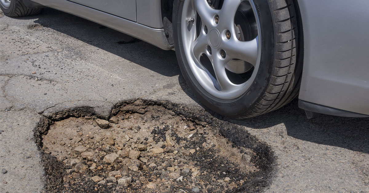Can I Receive Compensation for a Car Accident Resulting From a Pothole?
